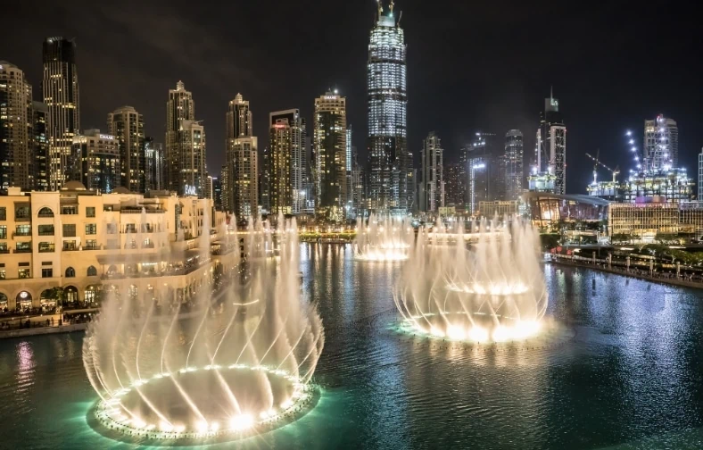 Dubai water dance