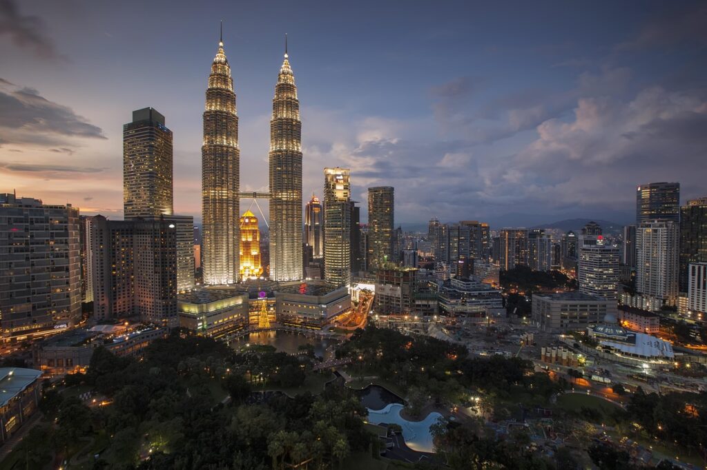 kuala lumpur, twin tower, city, lights, skyline, skyscrapers, buildings, downtown, urban, cityscape, landmark, attraction, tourism, panorama, dawn, dusk, twilight, malaysia, kuala lumpur, kuala lumpur, malaysia, malaysia, malaysia, malaysia, malaysia